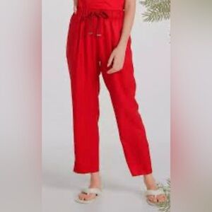 ❤️Women's Red Pants 61%rayon 39%polyester